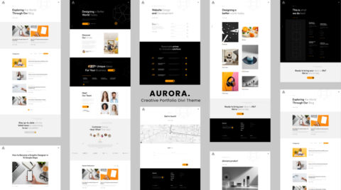 Aurora Divi theme by Pixel Perfect, Web & Design Agency Divi Theme